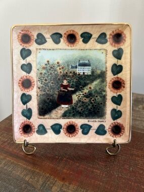 CAROL ENDRES "ANNAS FIELD" FRANKLIN MINT HEIRLOOM NUMBERED PLATE NEW